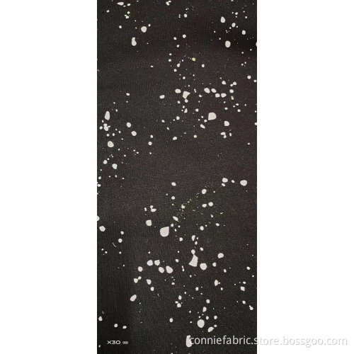 100% Single Brush with Rubber Patch Kniited Fabric